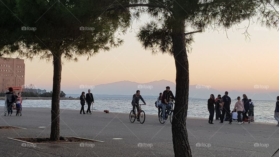 Thessaloniki Beach walk