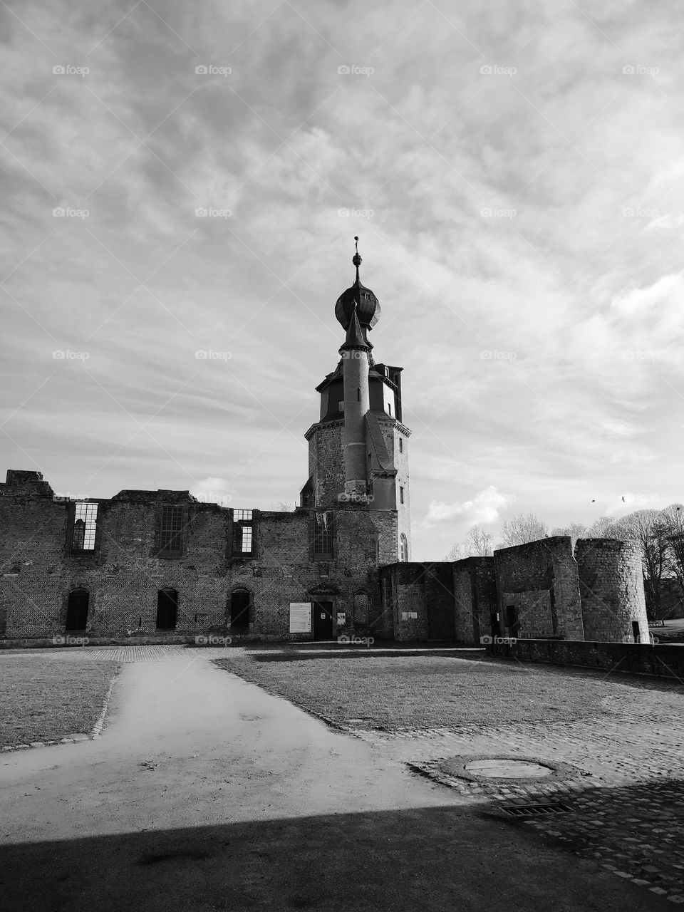 Visit of the castle of Havré, Hainaut