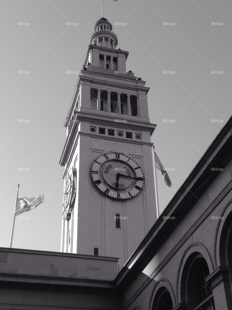 San Francisco clock tower 