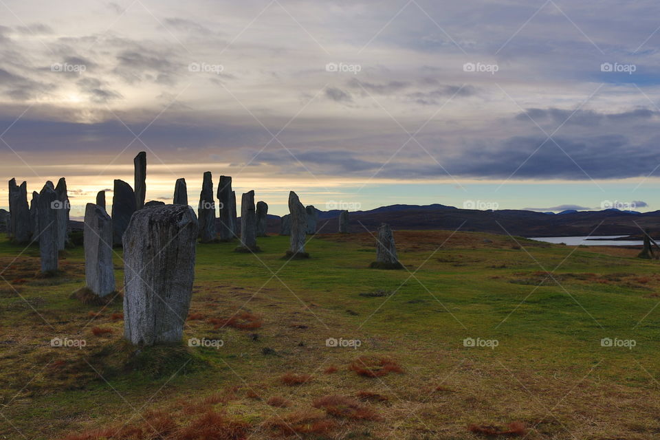 Stone Circle - Isle of Lewis, Hebrides