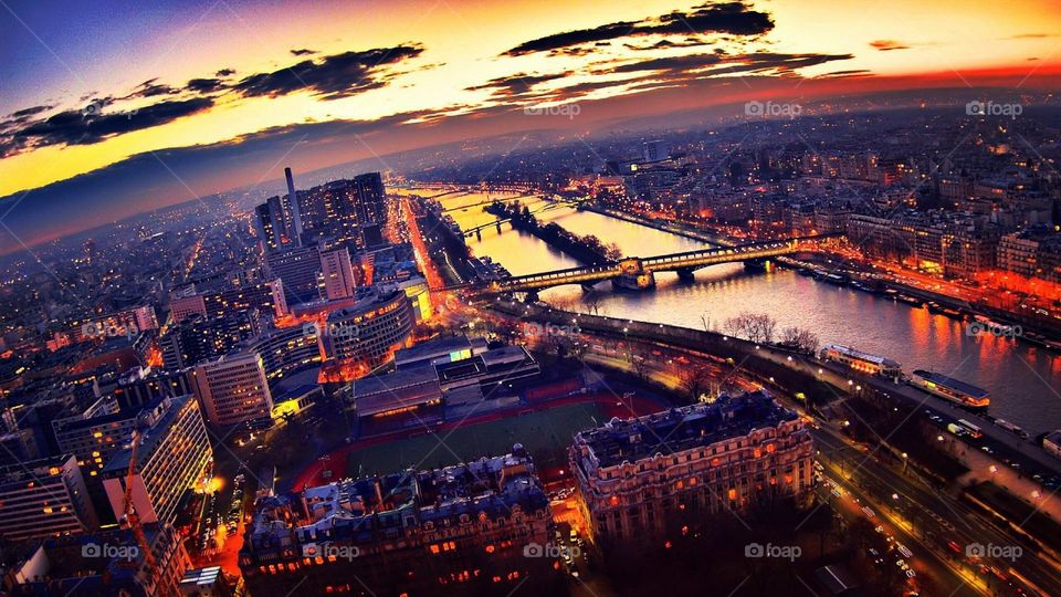 Paris Above | Dusk