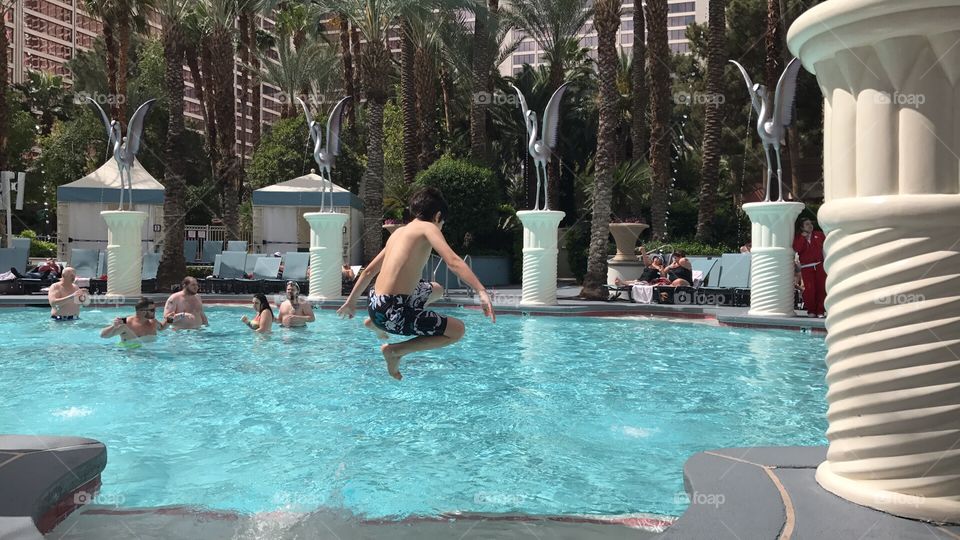 Las Vegas Flamingo pool