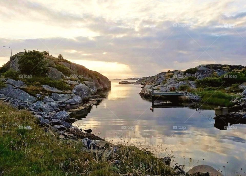 Sunset in the Archipelago