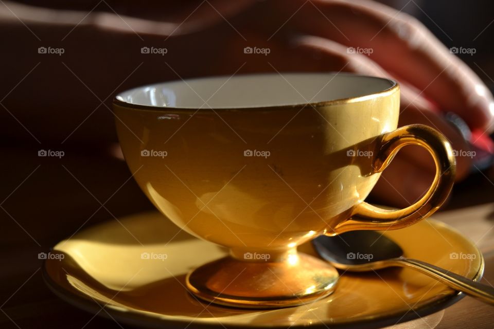 Grandmas old tea cup