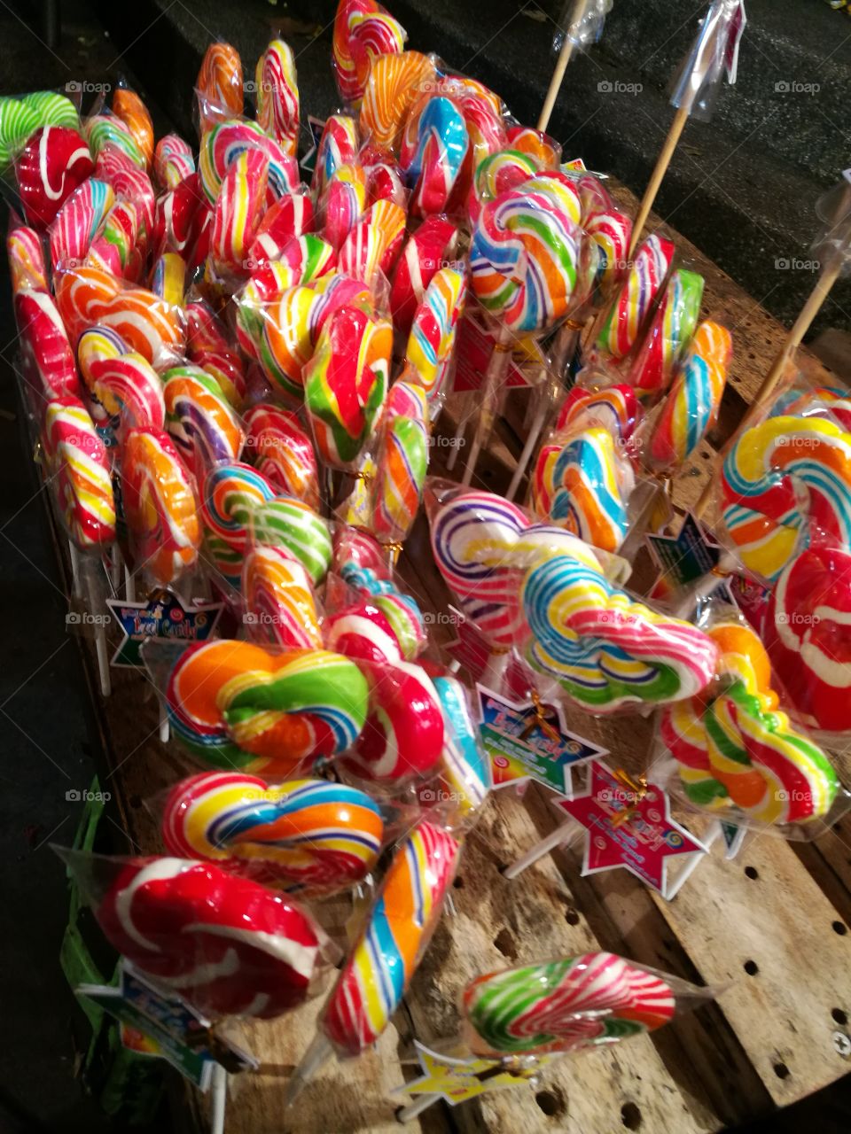 Lollipop 30 baht each (0.9$)