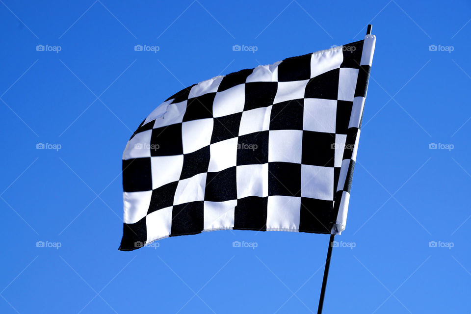 Checked flag 