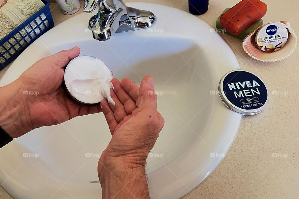 Nivea moisturizing cream.