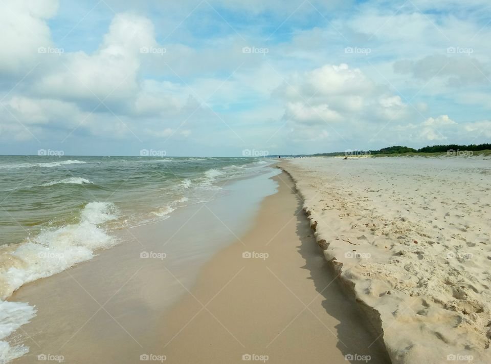 Sand, Water, Beach, No Person, Surf