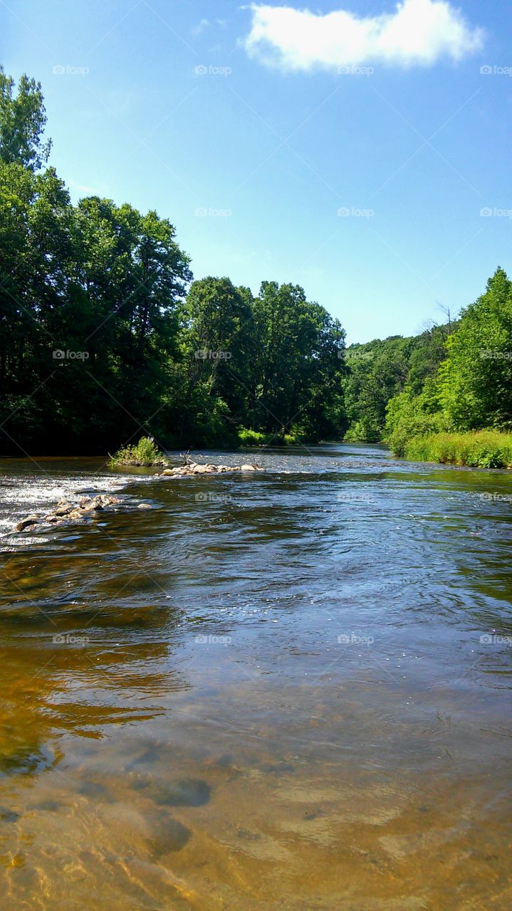 Water, River, Nature, No Person, Landscape