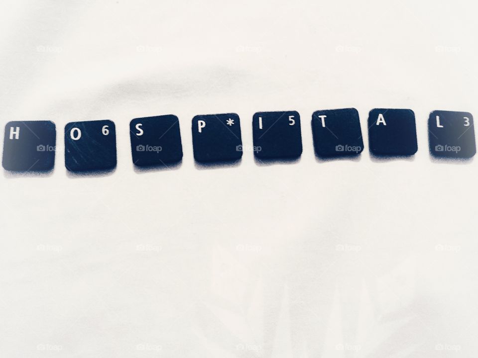 "Hospital" writing from hardware