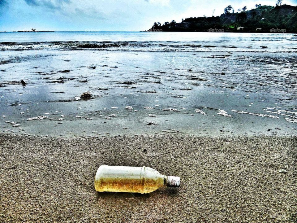 message in a bottle!