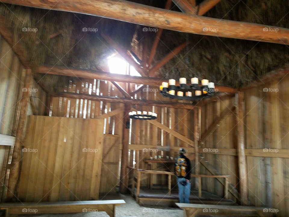 Light Through the Rafters