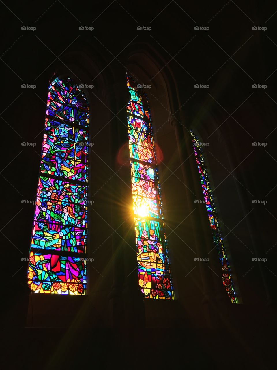 Gorgeous window at Washington National Cathedral in DC