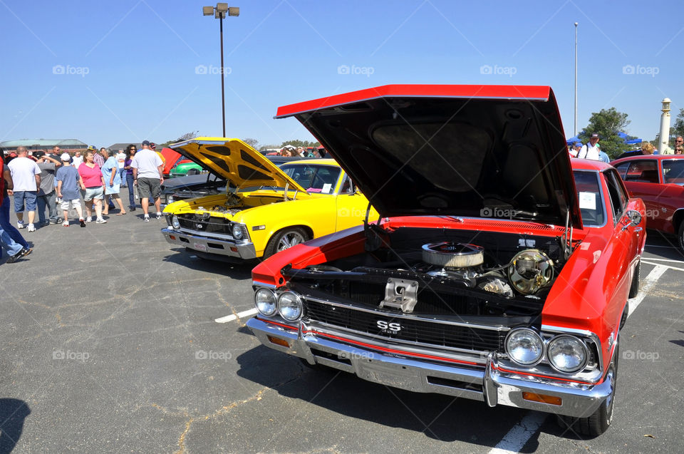 Run To The Sun Car Show in Myrtle Beach South Carolina. Chevrolet SS.