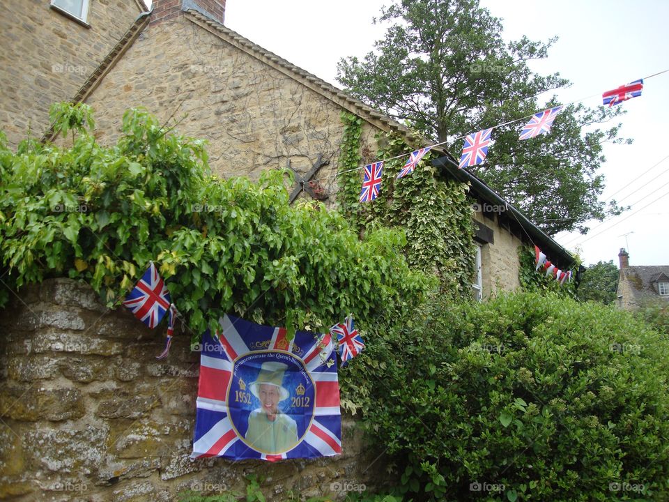 Village Celebrations ... Union Jack bunting 