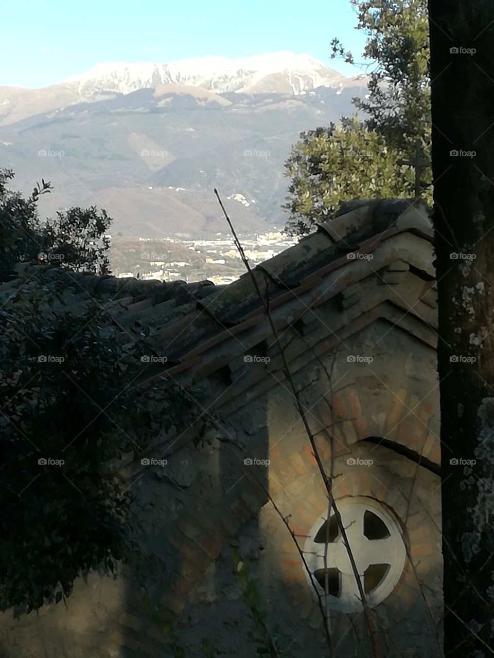 Mountains view from St. Francis Sancuary