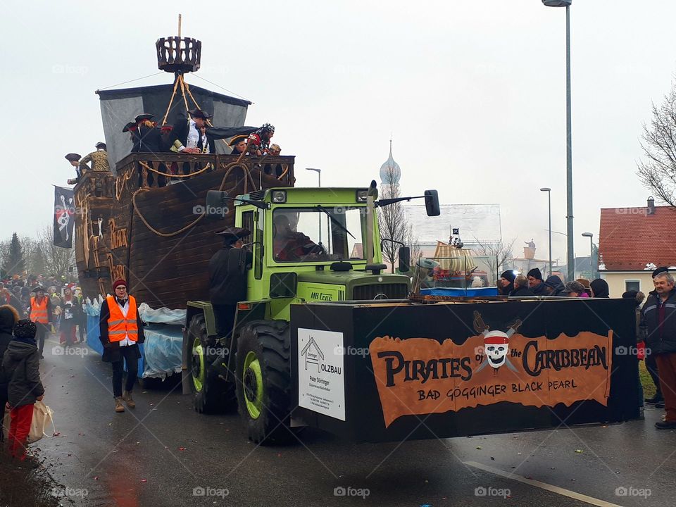 masquerade in Germany,Neustadt an det Donau, Pirates of Caribean and Black Pearl