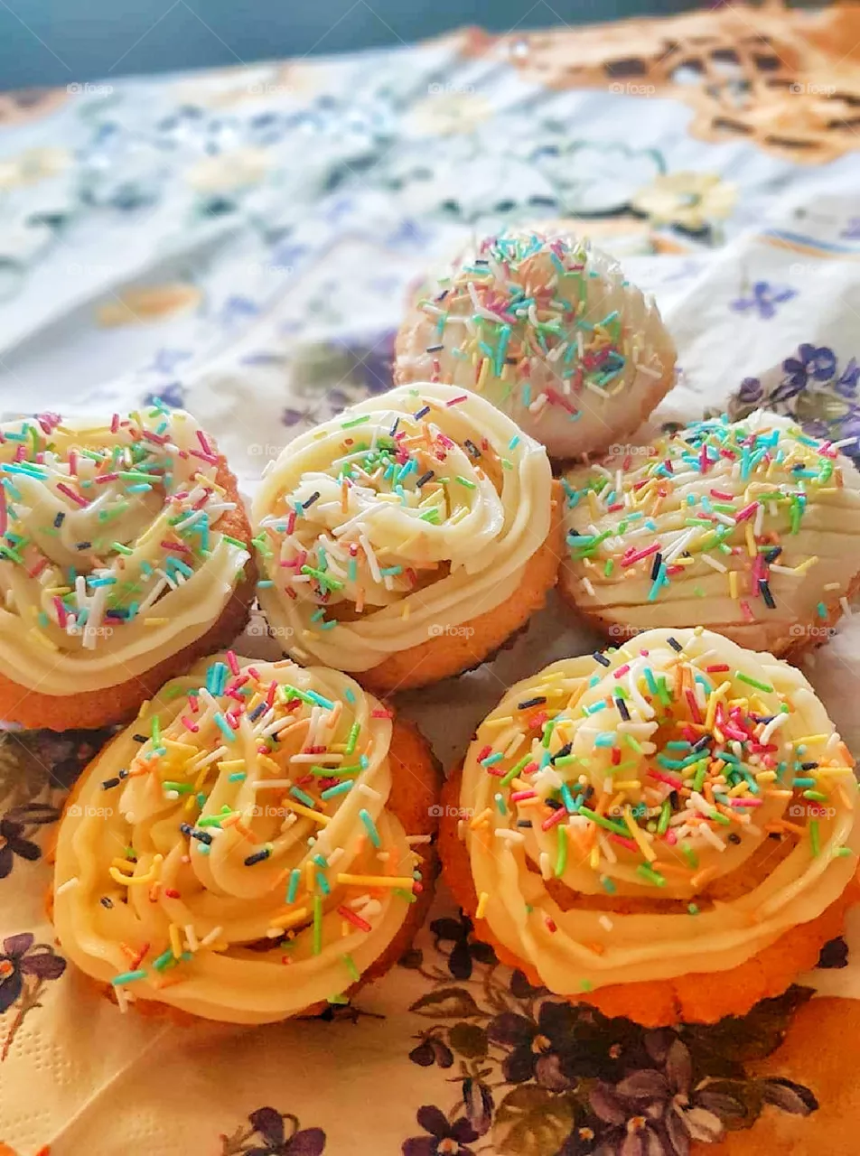 Creamy cupcakes