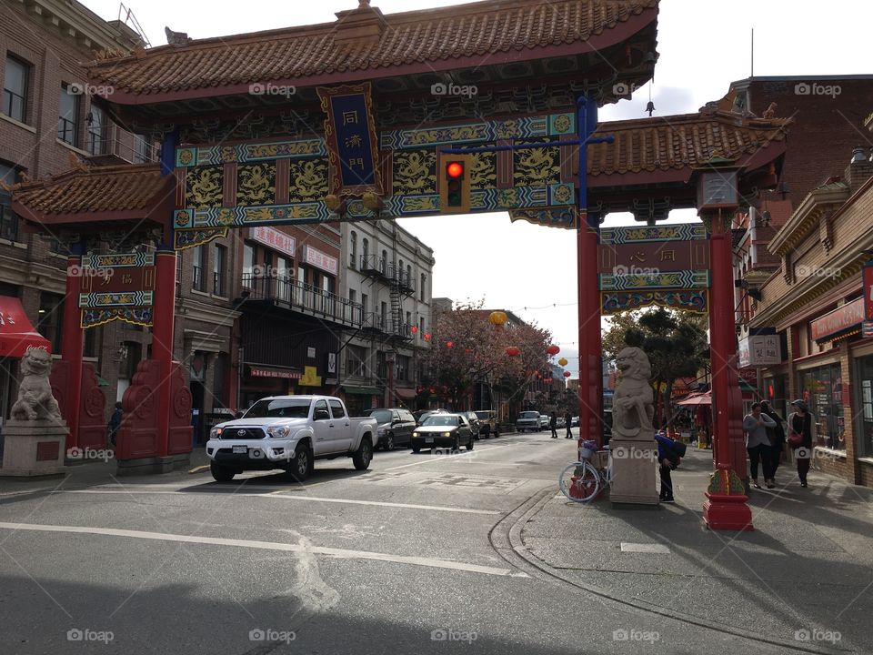 Busy Chinatown 