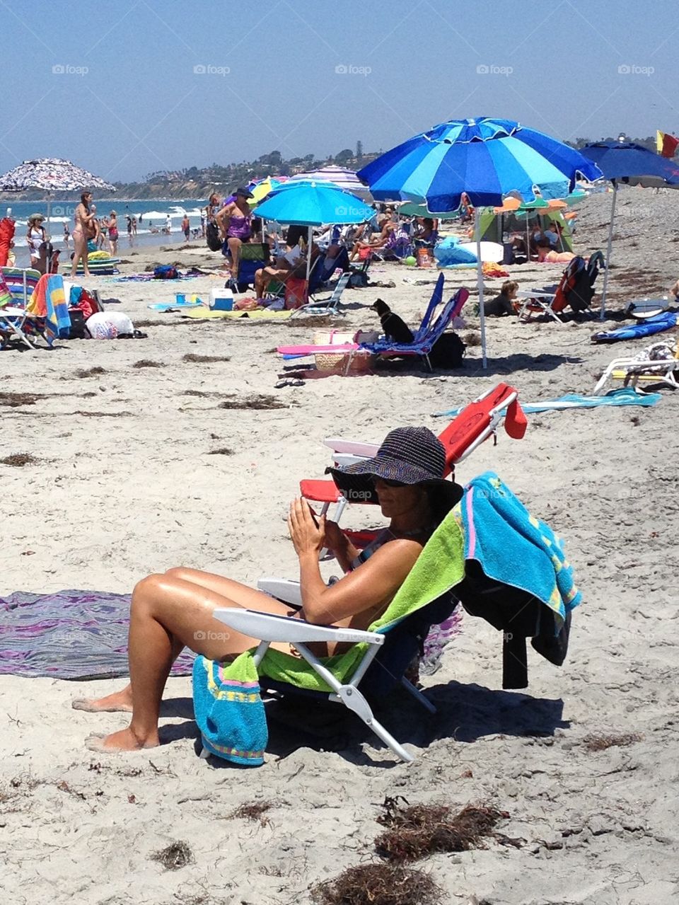 Crowded Beach