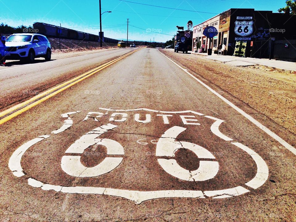Route 66 vintage . Route 66 vintage 