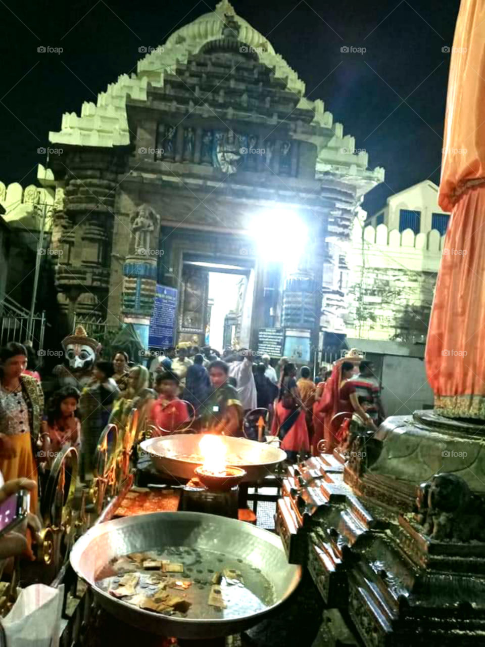 The Shree Jagannath Temple of Puri is an important Hindu temple dedicated to Lord Jagannath, a form of lord Maha Vishnu, located on the eastern coast of India, at Puri in the state of Odisha.The temple is an important pilgrimage destination.