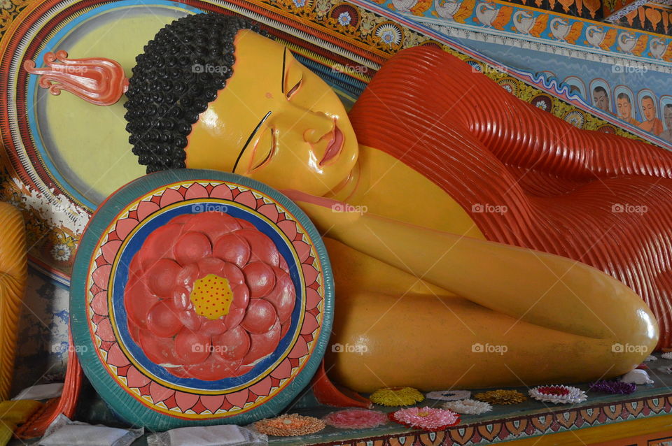 Budda statue Sri Lanka