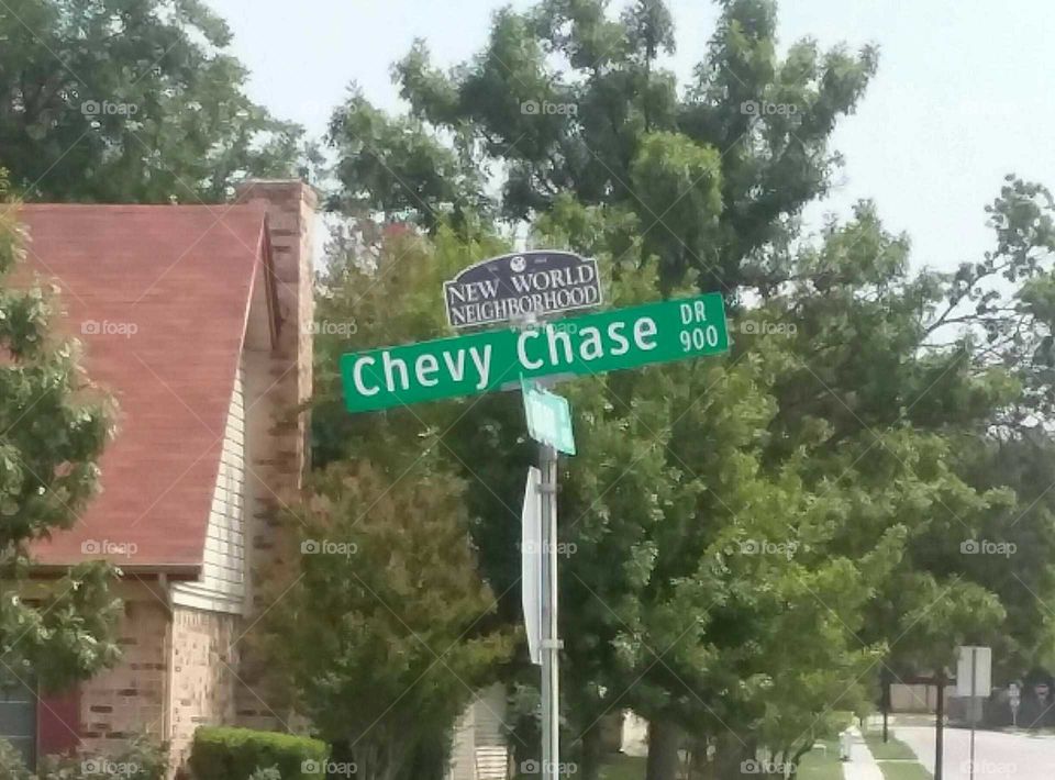 A Street In My Neighborhood