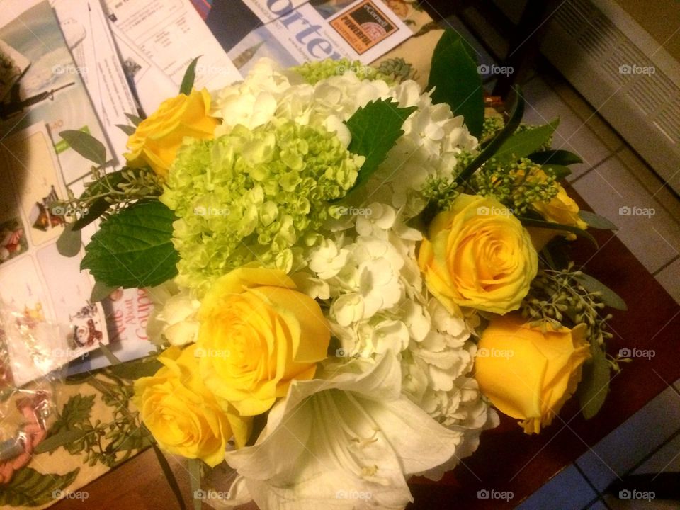 Bouquet, Rose, Flower, Wedding, Flower Arrangement