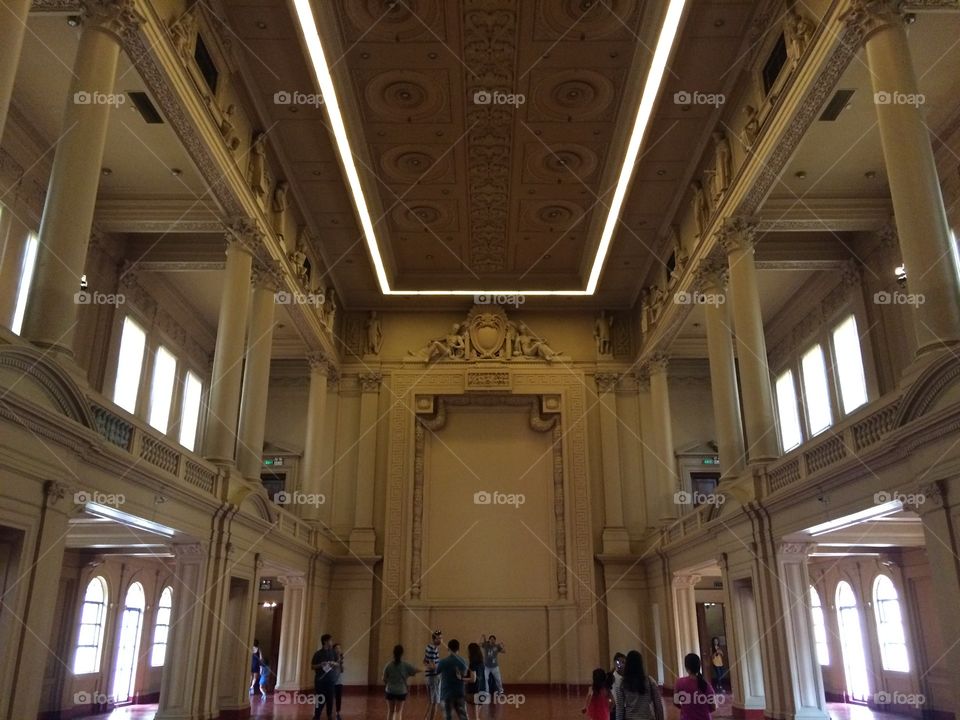 former senate hall now a museum