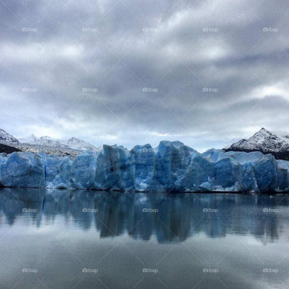 Glacier Grey reflection
