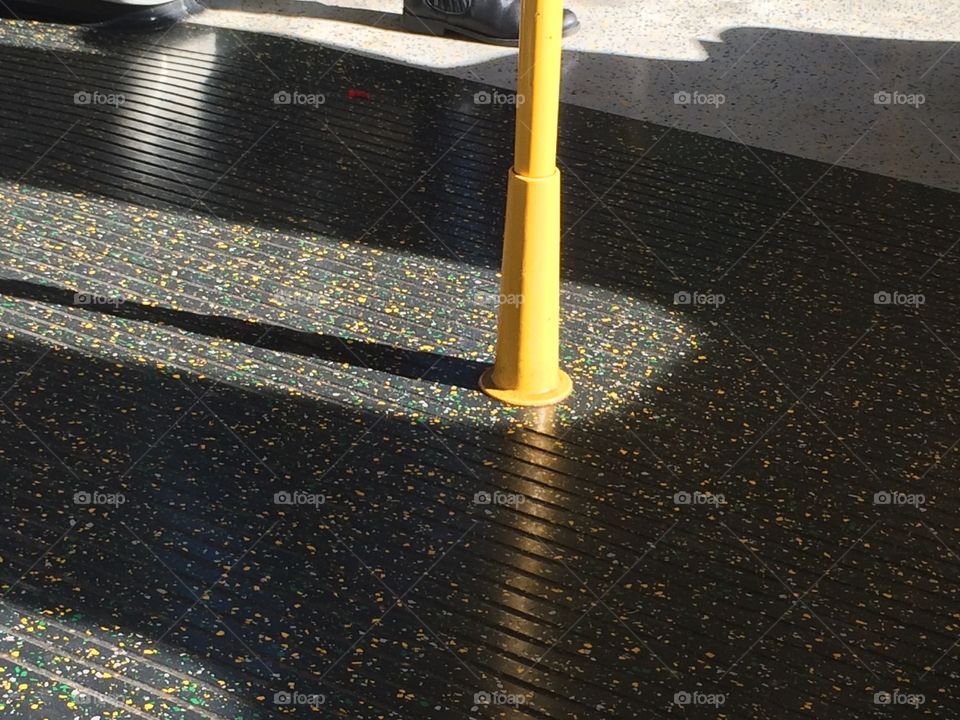 Shapes. Tube train floor silhouette 