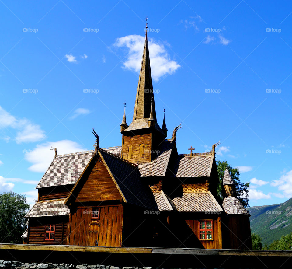 Lom stavkyrkje, Norway