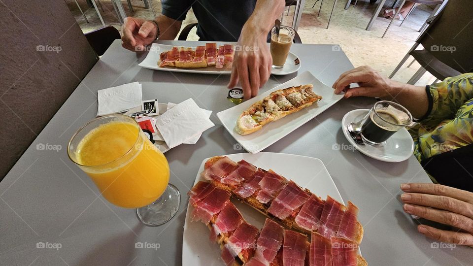 Desayuno en Almeria