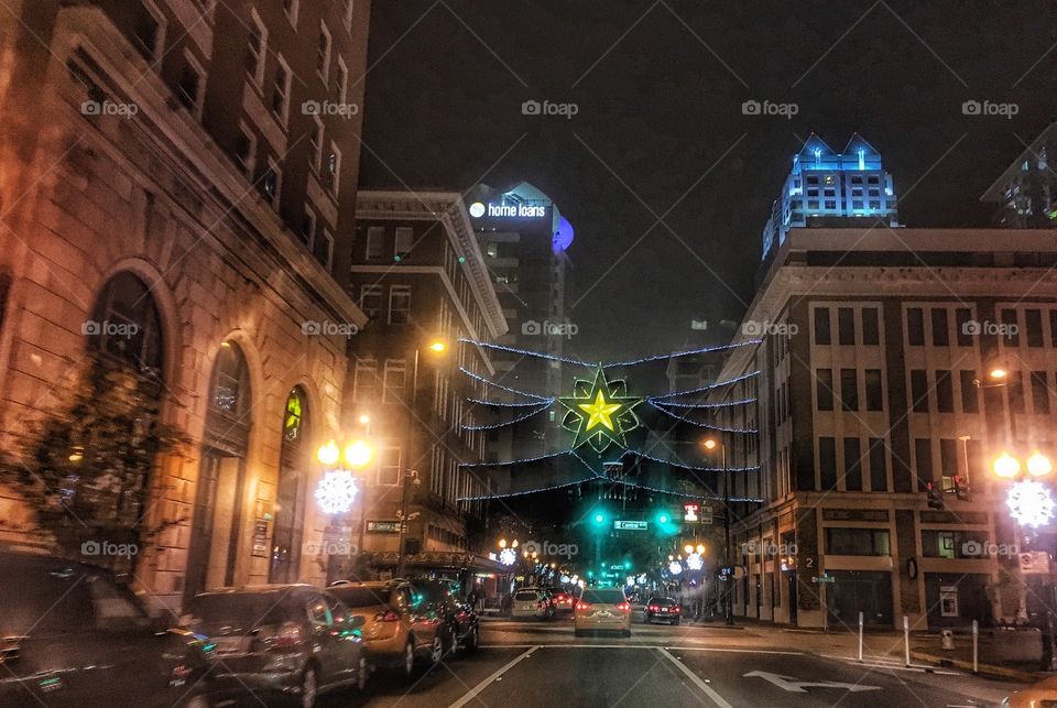 Lights in the big city 