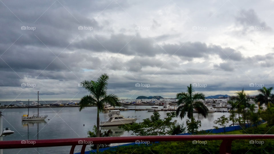 cloudy afternoon in pty