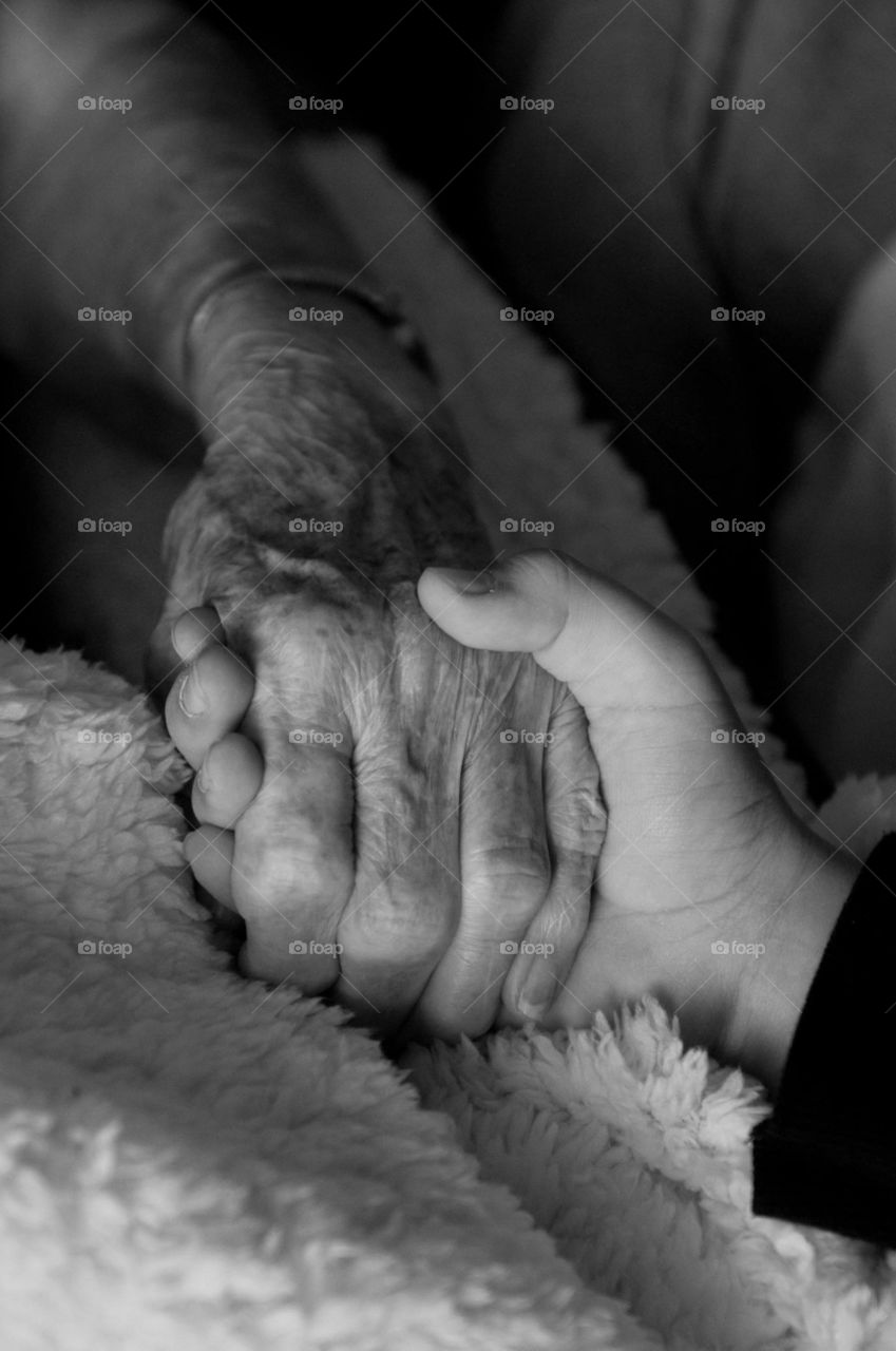 Holding Granny's Hand