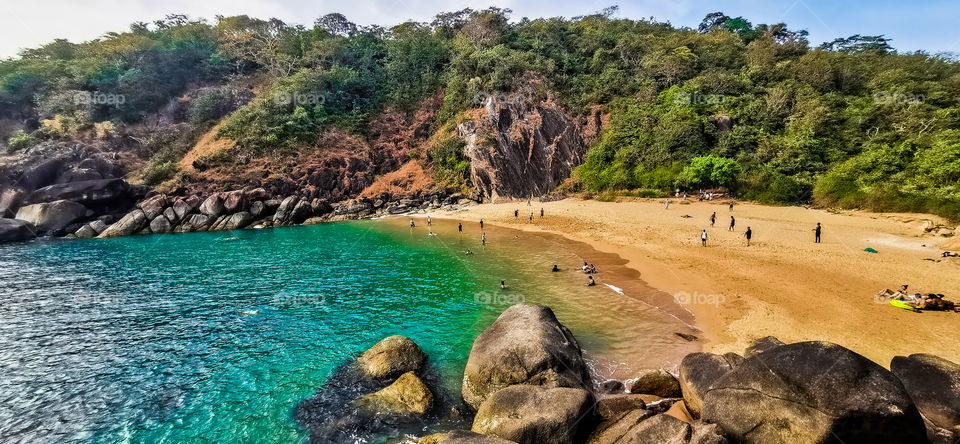 Goa is a state in western India with coastlines stretching along the Arabian Sea. Amazing photography of goa beaches in summer.