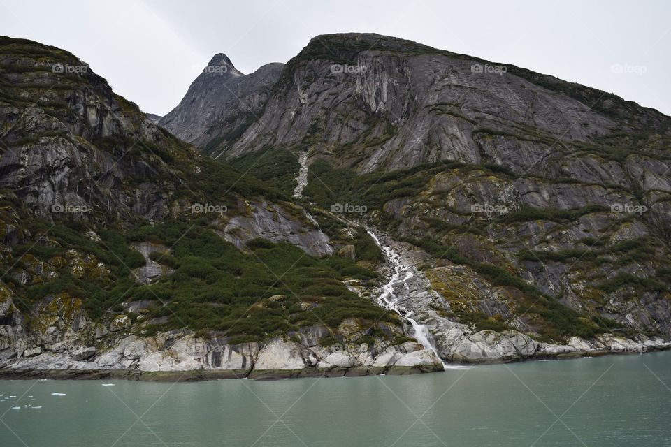 Majestic mountains of Alaska