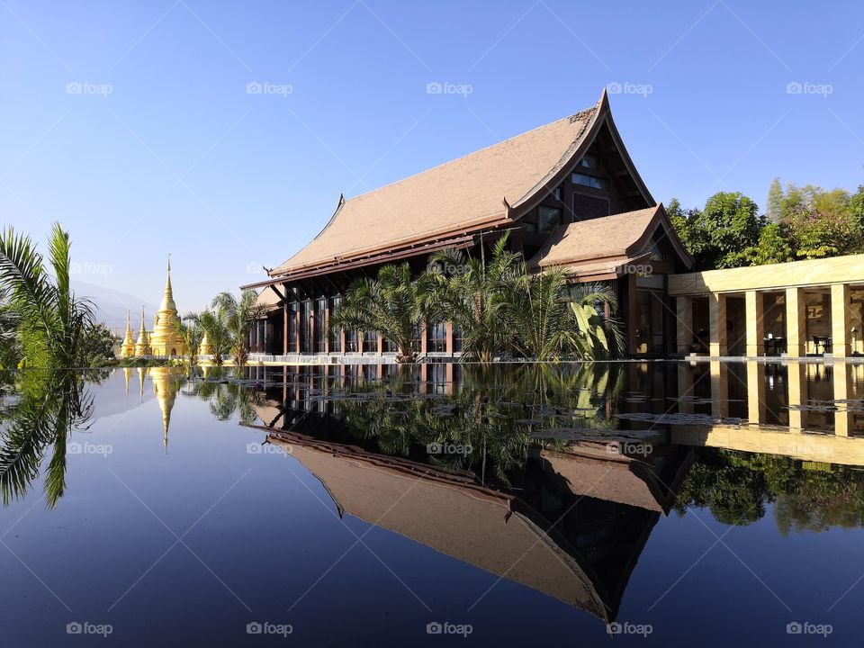 This is a collection of photos of tropical resort hotels