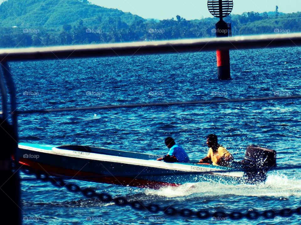 Sandakan's boatmen