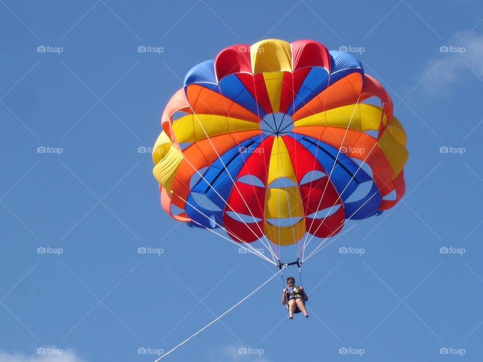Parasailing in Aruba