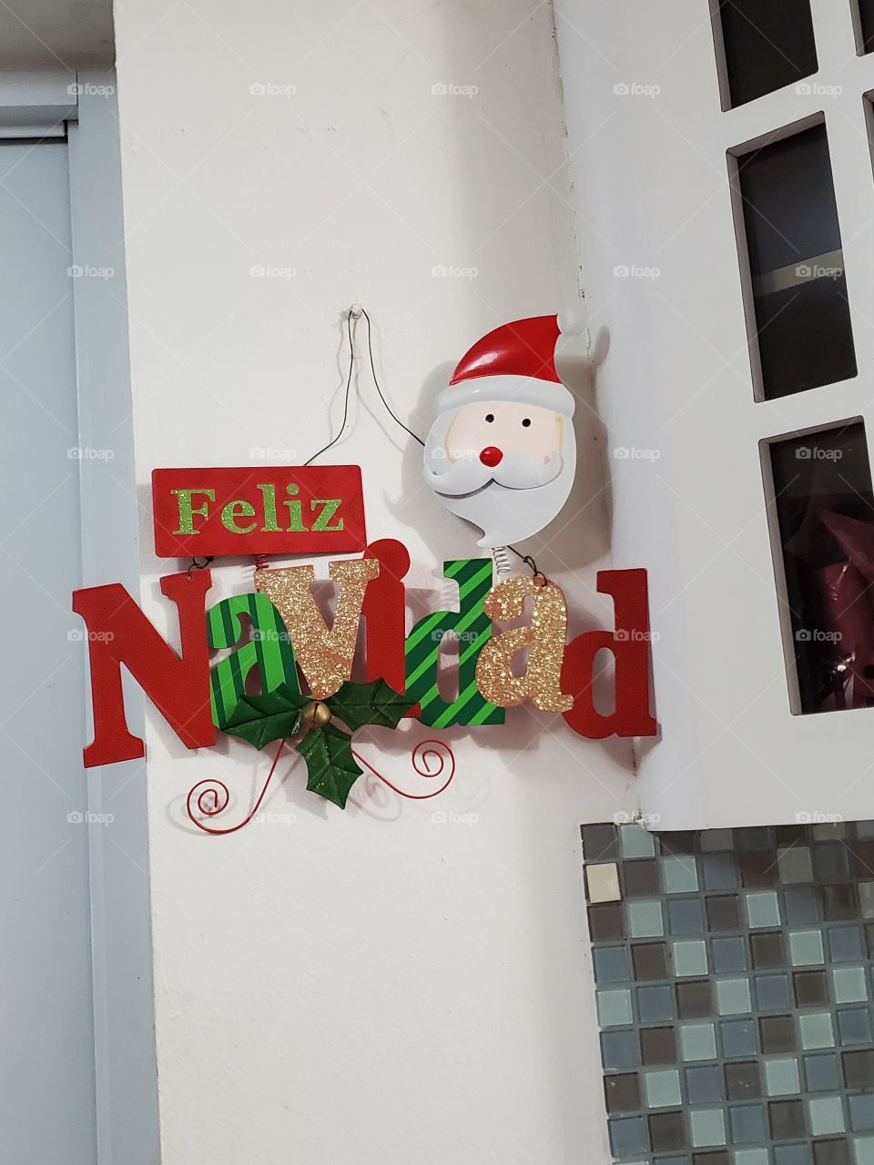 Feliz navidad ornament