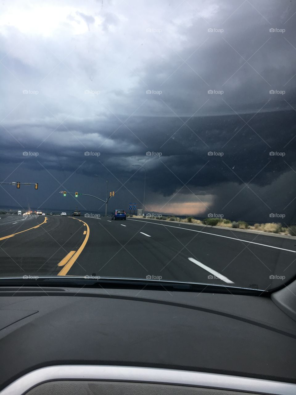 Cedar City storm rolling in 