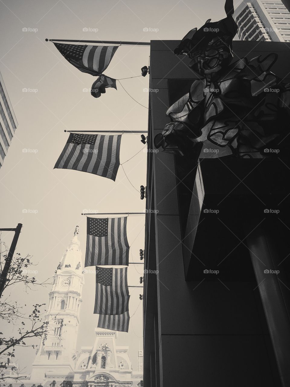 Look Up. Captured this beautiful view while approaching center city in Philadelphia. Glad that I looked up & stopped to enjoy :)