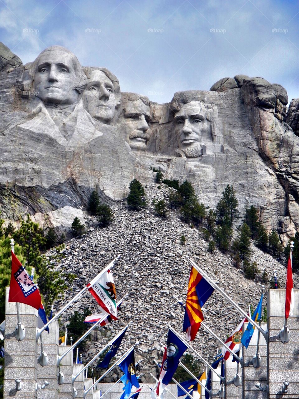 Mount Rushmore National Monument, South Dakota, USA