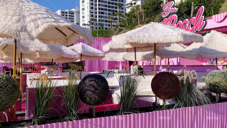 City vibe 💕 Interior 💕 Bar beach💕 Barbie style 💕