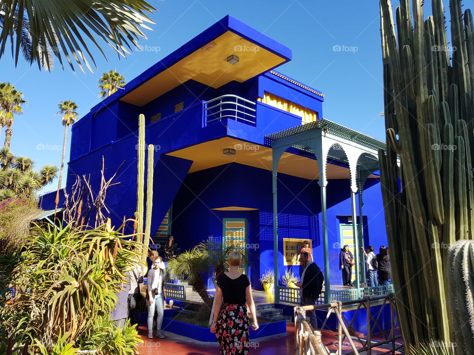 botanic garden marrakech