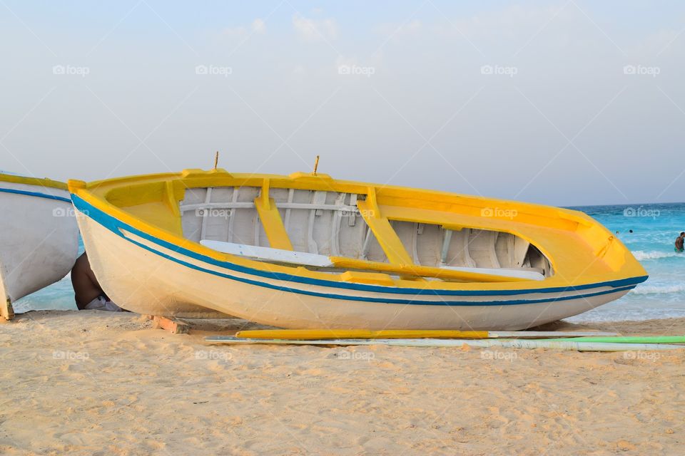 Boat on beach