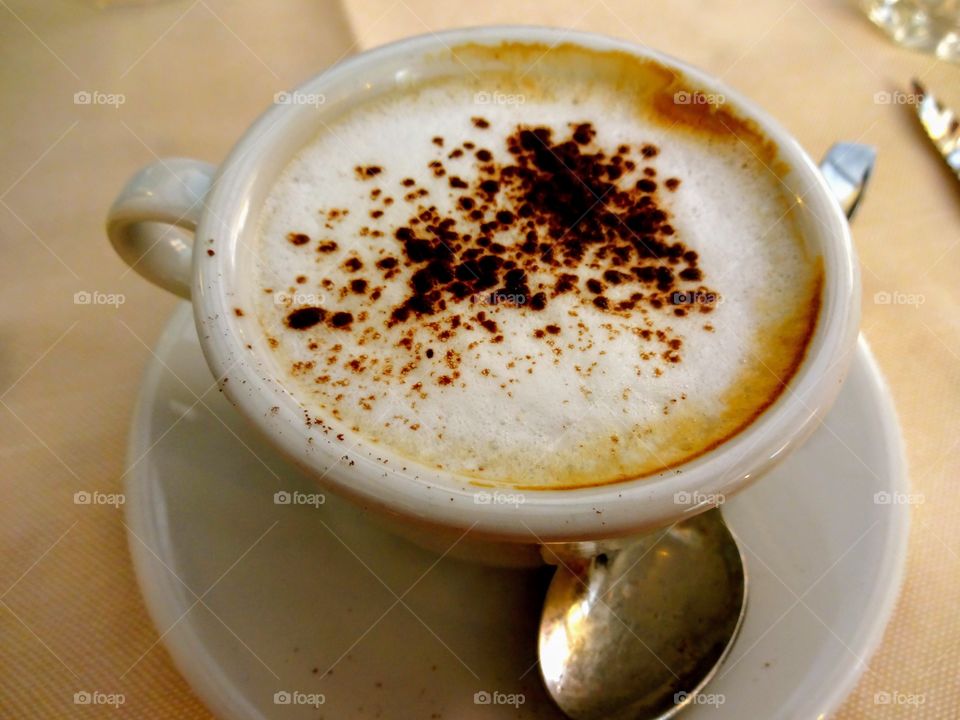 Cappuccino in Italy 